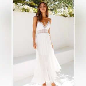 Before Anyone Else Maxi Dress White